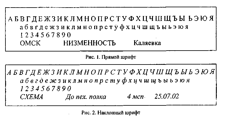 Шрифт в документах по госту какой используется